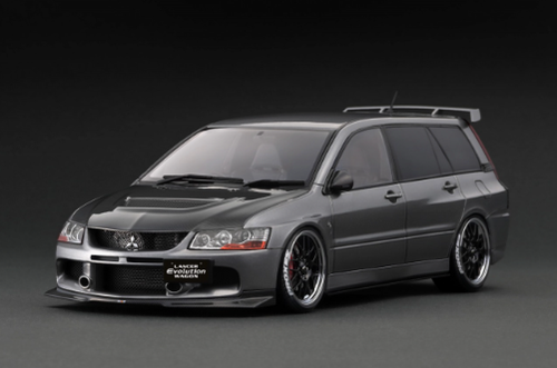 1/18 Ignition Model Mitsubishi Lancer Evolution Wagon (CT9W) Gun Metallic 