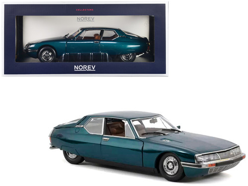 1972 Citroen SM Tropiques Green Metallic 1/18 Diecast Model Car by