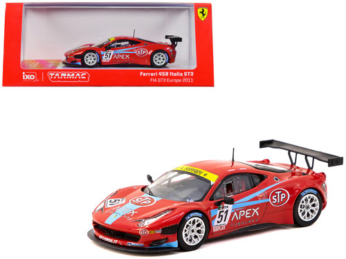 1/43 Altaya 2011 Ferrari 458 Italia GT3 #51 FIA GT3 Silverstone AF