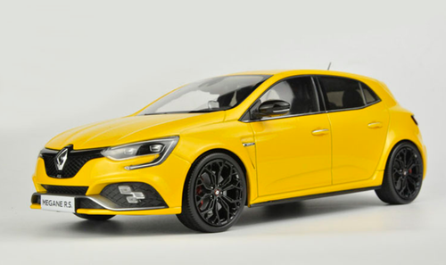 1/18 Norev Renault Megane R.S. RS (Yellow) Car Model