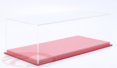 1/12 High Quality Acrylic Display Case Mulhouse with Leather Base Plate (car models NOT included)