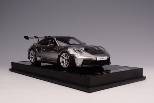 1/18 TP Timothy & Pierre Porsche 911 992 GT3 RS Weissach Package (Tungsten Silver) Resin Car Model Limited 40 Pieces