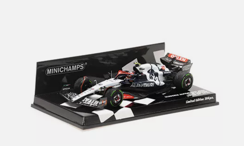 1/43 Minichamps 2023 Formula 1 Scuderia Alphatauri AT04 Liam Lawson Dutch GP Car Model