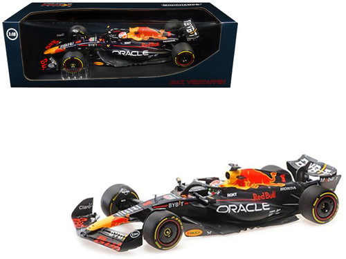 ‼️mu‼️ 1/18 Minichamps 2023 Formula 1 Oracle Red Bull Racing RB19 Max