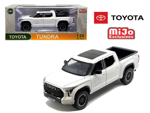 1/24 2023 Toyota Tundra TRD (White) Diecast Car Model