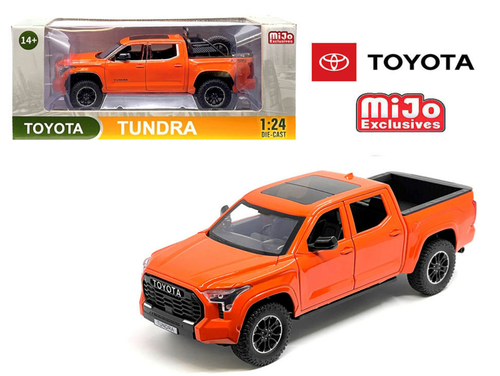 1/24 2023 Toyota Tundra TRD Off-Road 4×4 (Solar Octane Orange) Diecast Car Model