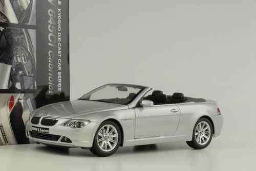 1/18 Kyosho BMW 6 Series Cabriolet 2nd Generation (E63/E64; 2003