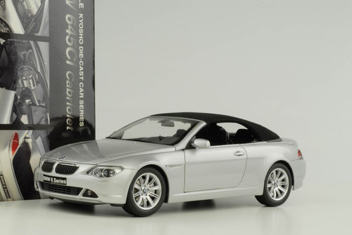 1/18 Kyosho BMW 6 Series Cabriolet 2nd Generation (E63/E64; 2003