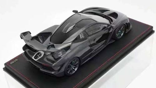 1/18 GL Model McLaren Senna (Carbon Black) Car Model Limited 50 Pieces