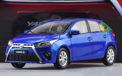 1/18 Dealer Edition Toyota Yaris L / Vios (Blue) Diecast Car Model