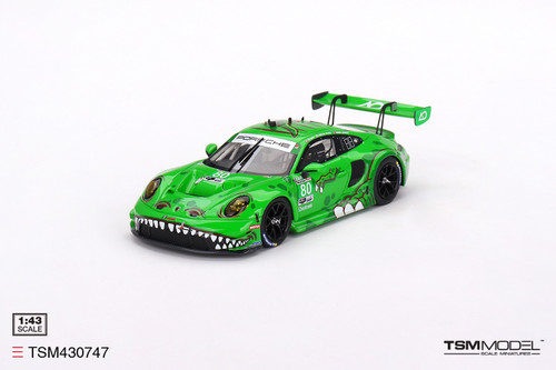 thumbnail image 2 of MINI GT 1:64 Porsche 911 GT3 R #180 - GTD AO Racing 'Rexy' - 2023 IMSA Sebring 12Hr - Diecast Model 2 of 3