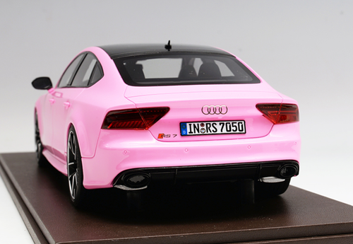 1/18 Motorhelix Audi RS7 (Pink) Resin Car Model Limited 50