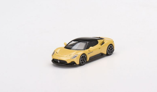 1/64 BBR Maserati MC20 (Giallo Genio Yellow) Car Model