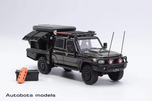 1/64 Autobots Models Toyota Land Cruiser LC79 (Black) Car Model