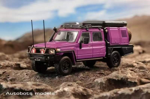 1/64 Autobots Models Toyota Land Cruiser LC79 (Purple) Car Model