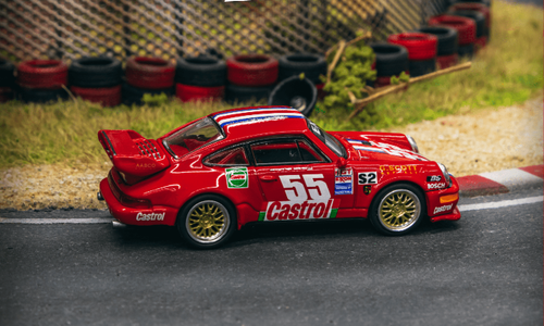 1/64 Tarmac Works Porsche 911 RSR 3.8 Red