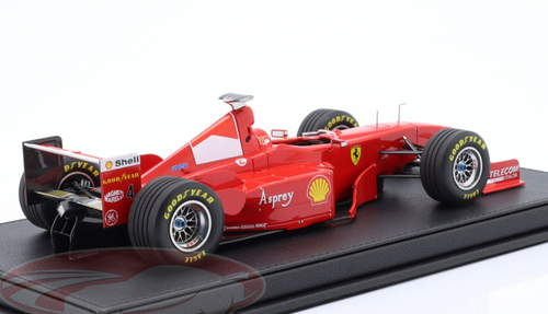 1/18 GP Replicas 1998 Formula 1 Eddie Irvine Ferrari F300 #4 2nd Italian GP Car Model