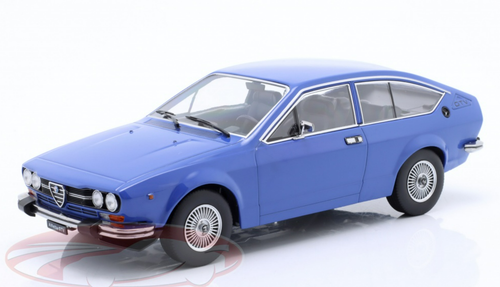 1/18 KK-Scale 1976 Alfa Romeo Alfetta 2000 GTV (Blue) Car Model