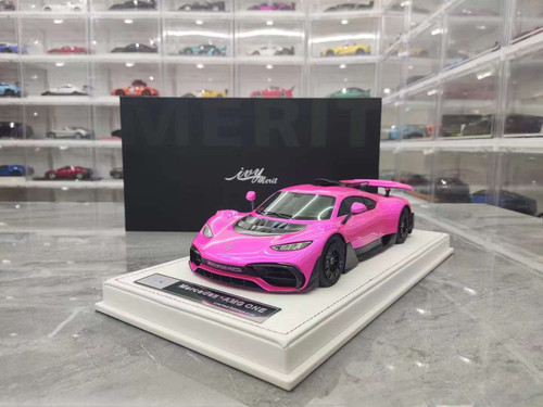1/18 Ivy Mercedes AMG ONE (Flash Pink) Resin Car Model Limited 39 Pieces