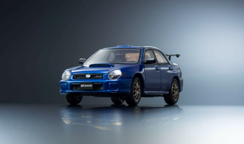 1/43 Kyosho SUBARU Impreza S202 (Blue ）Resin Car Model