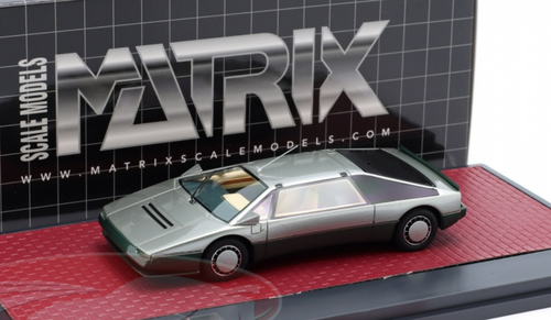 1/43 Matrix 1980 Aston Martin Bulldog Concept (Green Grey Metallic) Car Model