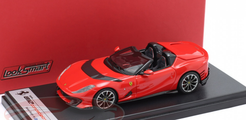 1/43 LookSmart 2022 Ferrari Daytona SP3 Closed Top (Scuderia Red) Car Model