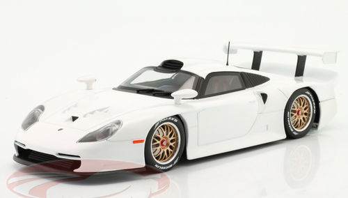 1/18 Werk83 1997 Porsche 911 GT1 Plain Body Edition (White) Car Model