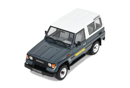 1/18 OTTO 1987 Toyota Land Cruiser LJ 73 (Grey Blue) Car Model