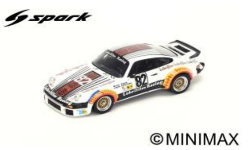 1/18 Spark 1979 Porsche 934 No.82 4th 24H Le Mans H. Müller - A. Pallavicini - M. Vanoli Car Model