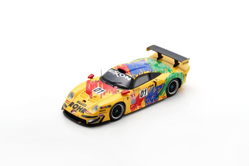 1/43 Spark 1997 Porsche 911 GT1 No.01 Rohr Motorsport Winner Las Vegas A. Pilgrim – A. McNish Car Model
