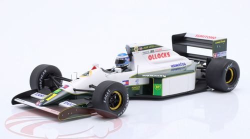 1/18 Spark 1991 Formula 1 Mika Häkkinen Lotus 102B #11 Monaco GP Car Model