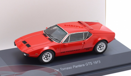 1/43 Schuco 1973 De Tomaso Pantera GTS (Red) Car Model