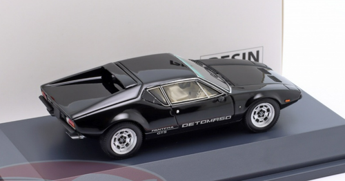 1/43 Schuco 1973 De Tomaso Pantera GTS (Black) Car Model