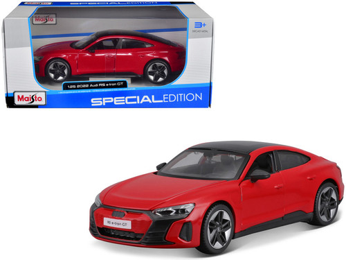 2022 Audi RS e-Tron GT Red with Black Top and Sunroof