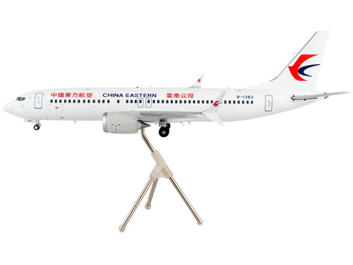 Boeing 737 MAX 8 Commercial Aircraft "China Eastern Airlines" White "Gemini 200" Series 1/200 Diecast Model Airplane by GeminiJets