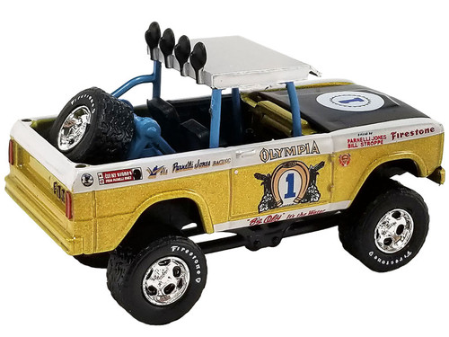1970 Ford Baja Bronco #1 Parnelli Jones - Bill Stroppe "Big Oly Tribute Edition" 1/64 Diecast Model Car by Greenlight for ACME