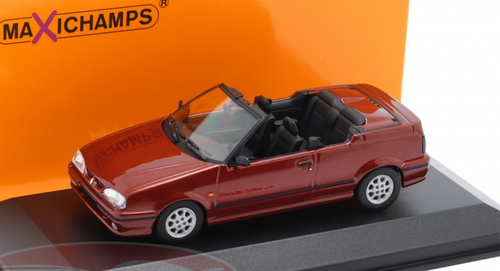1/43 Minichamps 1991 Renault 19 Cabriolet (Red Metallic) Car Model