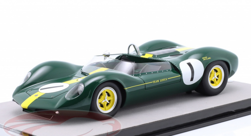 1/18 Tecnomodel 1964 Jim Clark Lotus 30 #1 Goodwood Tourist Trophy Car Model