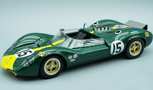 1/18 Tecnomodel 1964 Jim Clark Lotus 30 #15 3rd 200 Miles Riverside Car Model