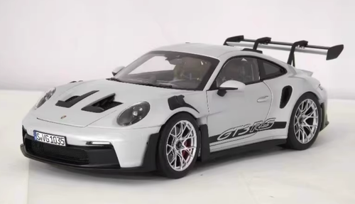 Porsche 911 GT3 ホワイト 1/18 ミニカー 1/18 Norev 2023 Porsche 911 GT3 RS 992 (Ice Silver Grey