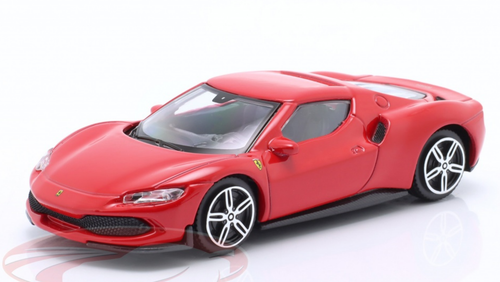 1/43 BBurago 2022 Ferari 296 GTB (Red) Car Model