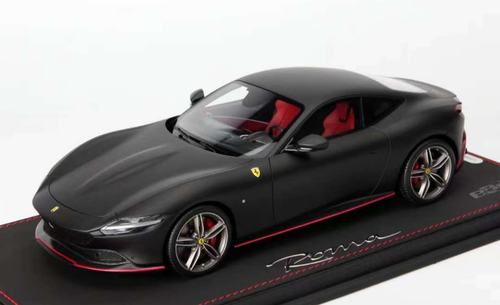 1/18 BBR Ferrari Roma (Matte Black) Limited 48 Pieces