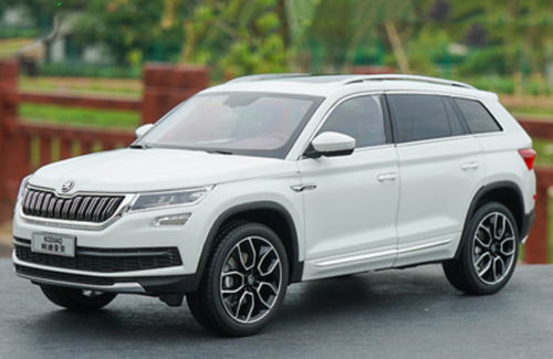 1/18 Dealer Edition Skoda Kodiaq (White) Diecast Car Model