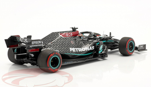 1/18 Minichamps 2020 Formula 1 George Russell Mercedes-AMG F1 W11 #63 Sakhir GP Car Model