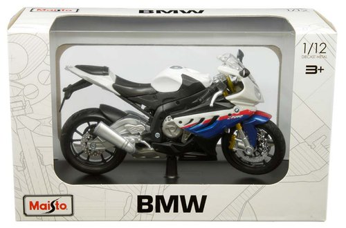 1/12 Maisto BMW S 1000 RR (White) Diecast Model