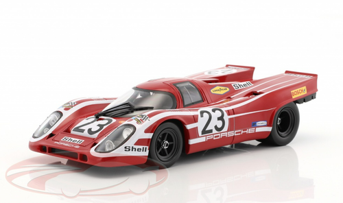 1/18 Norev 1970 Porsche 917K #23 Winner 24h LeMans Porsche KG Salzburg Hans Herrmann, Richard Attwood Car Model