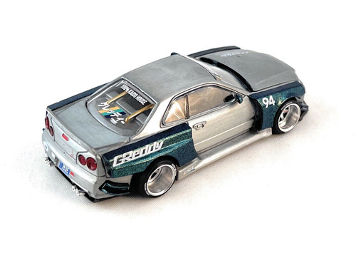 1/64 Kaido House Nissan Skyline GT-R (R34) Kaido Works GReddy V1