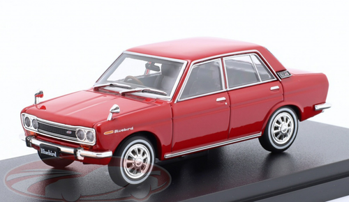 1/43 Hachette 1969 Datsun Bluebird 1600 SSS (Red) Car Model