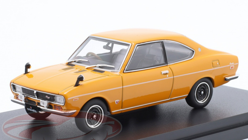 1/43 Hachette 1970 Mazda Capella Rotary Coupe (Orange) Car Model