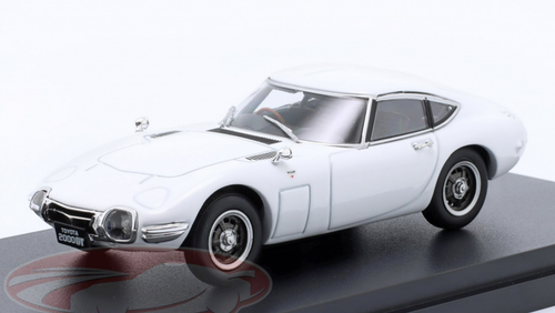 1/43 Hachette 1969 Toyota 2000 GT MF10 (White) Car Model